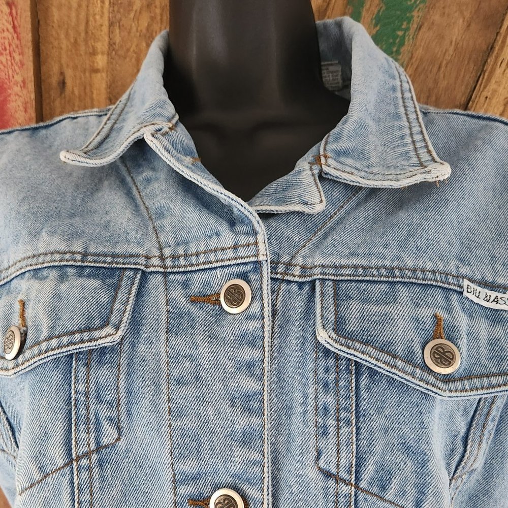 Vintage Bill Blass denim vest - Picture 5 of 10